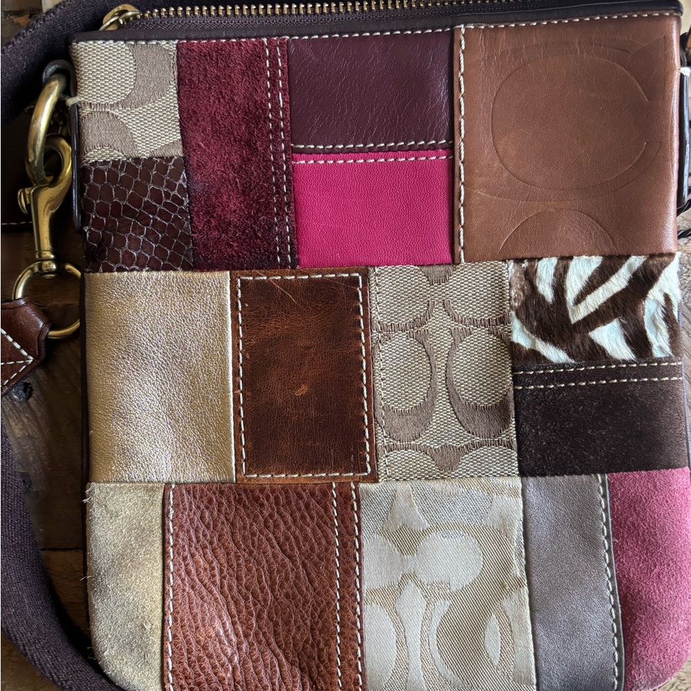 Coach Patchwork Crossbody Bag - Picture 3 of 8